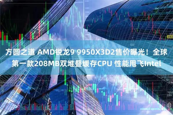 方圆之道 AMD锐龙9 9950X3D2售价曝光!全球第一款208MB双堆叠缓存CPU 性能甩飞Intel